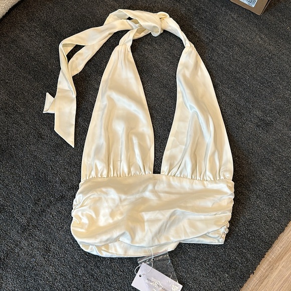 NWT Lovers and Friends Venice Top in Ivory - Size Small - Picture 6 of 8